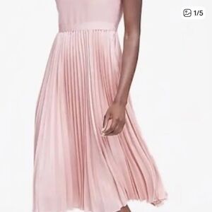 Banana Republic Blush Pink Midi Dress
